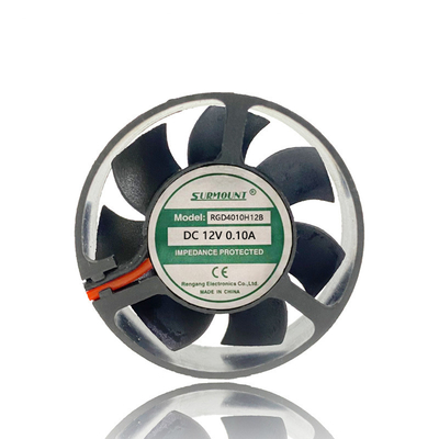 40x40x10mm DC Brushless Fan 5V 12V DC Axial Cooling Fan Bingkai Bulat Untuk Peralatan Video